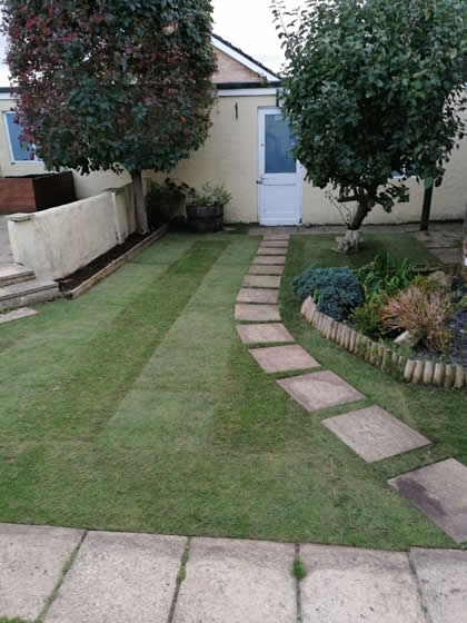another new lawn turfing Dorset, Wiltshire and Hampshire