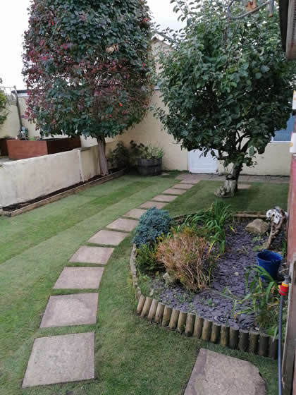 another lawn turfing project Dorset, Wiltshire and Hampshire